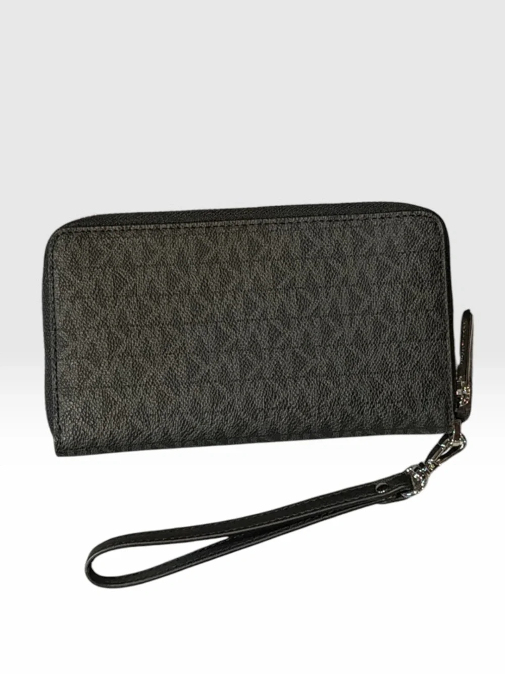 Michael Kors Large Continental Wallet Black PVC Leather